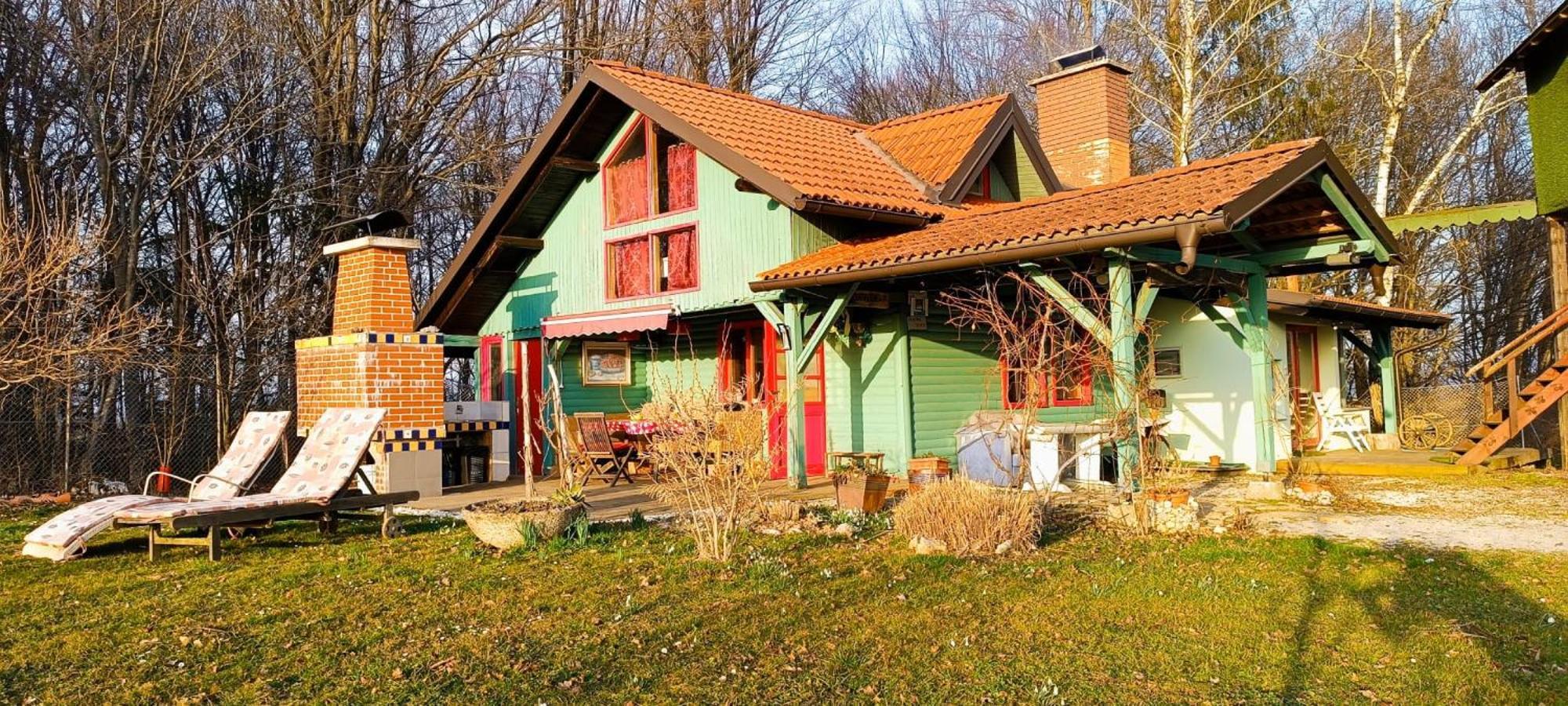 Fairytale Wooden House By Ljubljana Vila Grosuplje Exterior foto